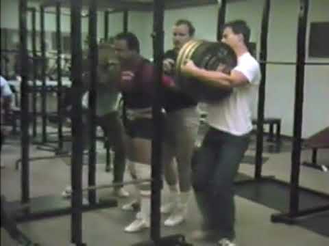 Doug Furnas (R.I.P.) - Rare Squat Training Footage