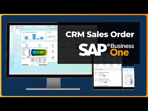 Create CRM Sales Orders | Examples and How-To | SAP Business One