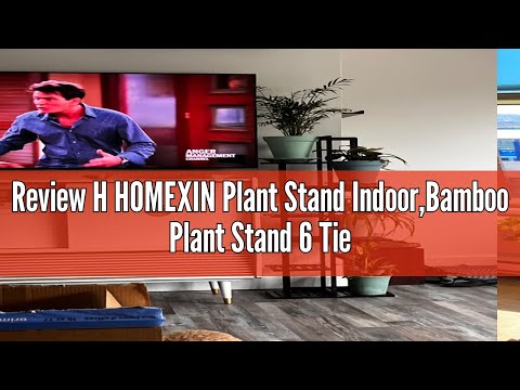 Review H HOMEXIN Plant Stand Indoor,Bamboo Plant Stand 6 Tier 7 Potted Multiple Plant Pot Holder Ind