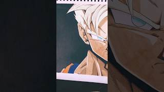 Dibujo Son Gohan Face 1 #draw #drawing #shorts #songohan #anime #dragonballz #copic #painting