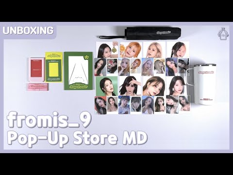 fromis_9 'Supersonic' Pop-up Store MD #Unboxing (15/08/2024)