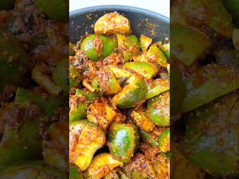 mango pickle😋 കണ്ണിമാങ്ങ അച്ചാർ Subscribe me #shorts #mangopickle #mangorecipe #viral