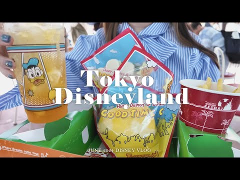 Spend a day at TOKYO DISNEYLAND🇯🇵 with me🏰!! | Rides🚀Food🍴Disneyland hotel🏨｜Vacation Package Day1