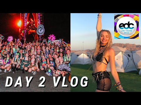 EDCLV 2022 DAY 2 VLOG 🎡 SUBTRONICS, DELTA HEAVY B2B KOVEN B2B MUZZ, ETC.