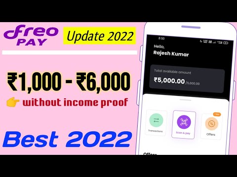 Freo Pay App 2022 - Update | Freo Pay Later Loan without income proof | New Loan App 2022 | Loan App