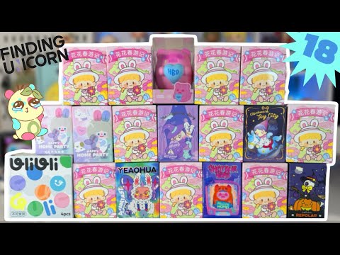 18 FINDING UNICORN BLIND BOXES *♡* ZZOTON, AAMY, AND MORE!!!