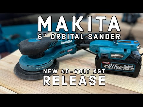 MAKITA 40V XGT 6-inch Random Orbital Sander GOB01CZ