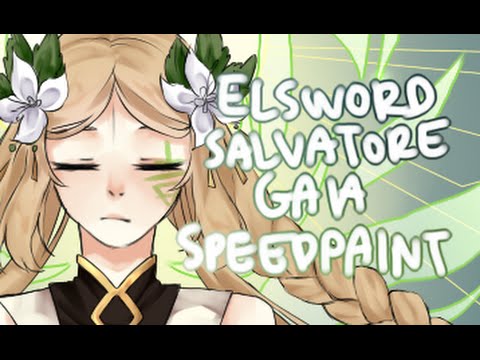 elsword el masters tarot cards - gaia; THE EARTH