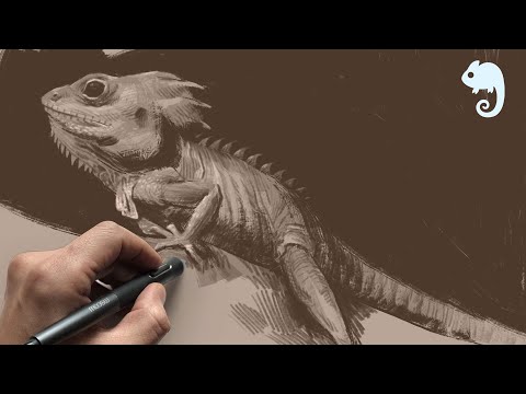 90MAC Life Drawing Class - LIZARDS