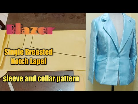 Part 2 Suit Sleeve and collar pattern making