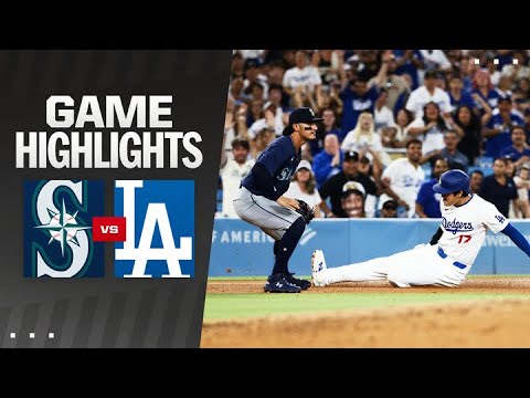 Mariners vs. Dodgers Game Highlights (8/20/24) | MLB Highlights