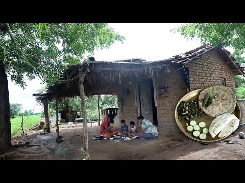 Organic and Healthy Food | Tandalja Ni Bhaji | How To Make Amaranth Sabji Recipe | Village Cooking