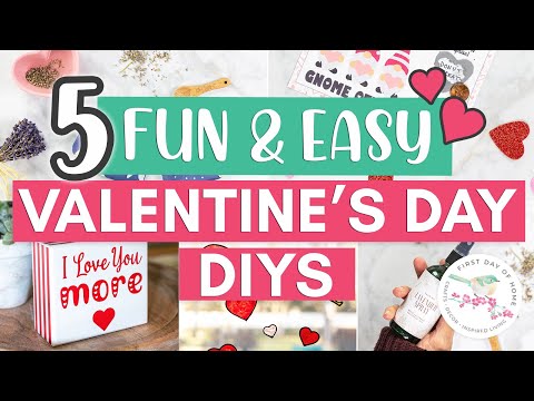 HANDMADE Valentine's Day Crafts for Everyone!