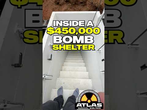 Tour a $450,000 Atlas BOMB Shelter #atlassurvivalshelters