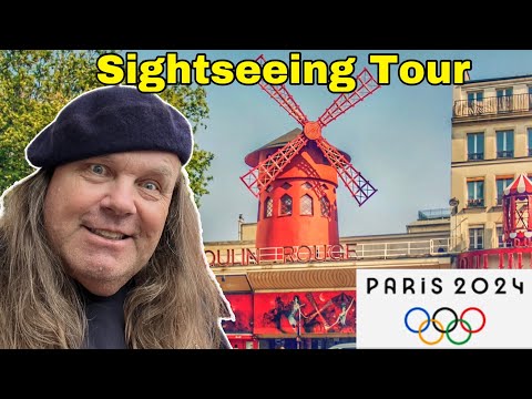 Sightseeing Tour during the Paris Olympics 2024 /Moulin Rouge/Sacre Coeur /cycling road race