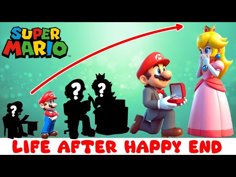 Super Mario 2024 New Growing Up - Life After | Cartoon Wow