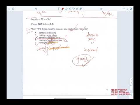 32 【DAY13】手把手带你做听力剑14 Test1下