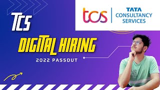 TCS DIGITAL HIRING for 2022 Batch #tcs #tcsdigital #placements #talkingtech #shorts