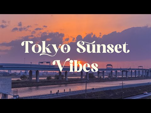 Tokyo Sunset Vibes 🌇 Japanese Lofi Mix for Focus and Relaxation