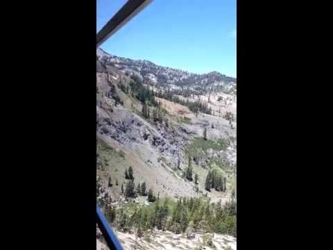 Squaw Valley gondola ride (up)