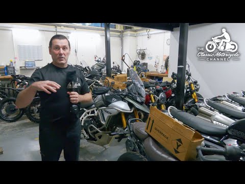 Triumph Adventure Experience, Wales - tour of entire premises & press ride day