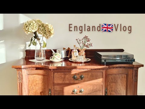 I bought the antique furniture I longed for│Shopping vlog│ Vintage│Life in England