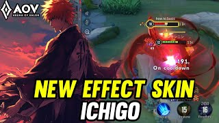 AOV : LUBU GAMEPLAY | NEW EFFECT SKIN ICHIGO - ARENA OF VALOR LIÊNQUÂNMOBILE ROV