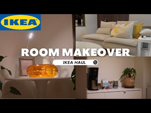 【ROOM MAKEOVER】IKEAアイテムでお部屋づくり｜ソーデルハムン組立｜IKEA Home Smart照明｜プチ模様替え