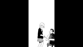 【漫画】「好きな先生にチョコを渡す女子高生」を描いてみました（YouTubeショートver.） #Shorts