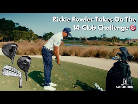 Rickie Fowler Takes On the 14-Club Challenge!