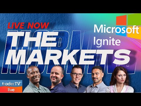 Global FEARS Send Futures Tumbling❗ MSFT Ignite Event @ 9am ET | November 19 MORNING Live Trading