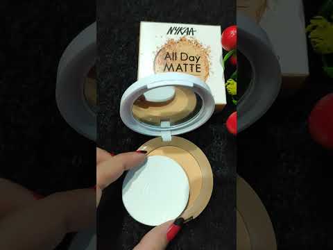 nykaa all day matte compect powder under 300#youtube #viral #youtubeshorts #powder #short #shorts