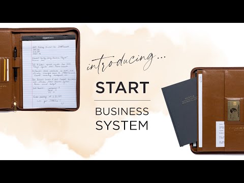 Start Business System - Business Organizer and Planner