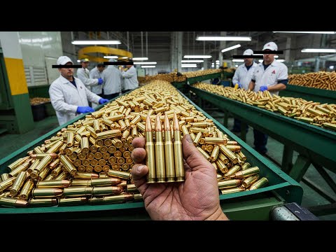 How Bullet is made - Ammunition Factory Process