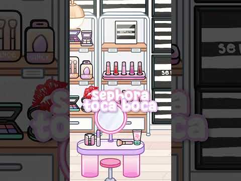 TOCA BOCA SEPHORA BUILD 💋 #tocaboca