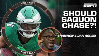 Shannon Sharpe & Dan Orlovsky AGREE! Should Saquon Barkley PLAY TO CHASE THE RECORD? | First Take