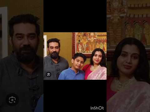 bijumenon with family 👨‍👩‍👦👀♥️#malayalam #actor #bijumenon #family#shorts