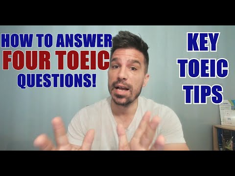 TOEIC 990 TIPS: How to answer 4 #TOEIC reading questions quickly and correctly. #toeictips