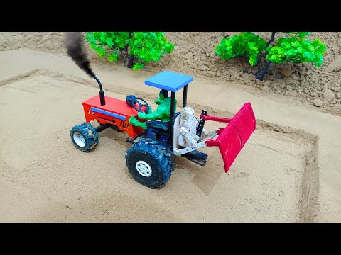 diy mini tractor making mini water tanker Creative science project