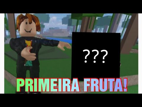 A PRIMEIRA FRUTA NO BLOX FRUITS!!!