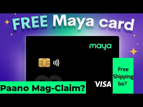 How to Claim Free Maya Card | Maya Card unboxing | Maya Card activation | Maya Card VISA