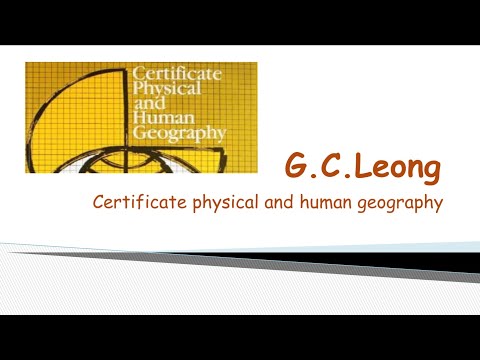 GC Leong Geography part 1|Earth and the universe