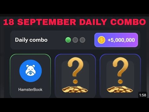 Hamster Kombat daily combo cards today 17 September #hamsterkombatdailycombo #hamsterkombat