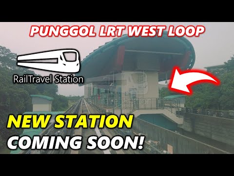 Punggol LRT West Loop before Teck Lee opens 🇸🇬🚆 Punggol ↺ Anti-clockwise ↺ Punggol