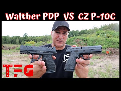 Walther PDP VS CZ P-10C (Range Comparison) - TheFirearmGuy