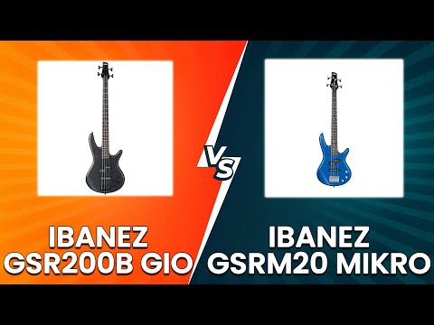 Ibanez GSR200B GIO Series Electric Bass vs Ibanez GSRM20 MIKRO - Which One Has Better Quality?