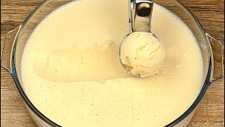 🍦All you need is milk! The most delicious homemade ice cream in 10 minutes!