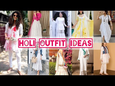 #2023 Holi Outfit Ideas With Their Names ये dresses इस बार होली पर trend करेंगी@spunkysaruchannel