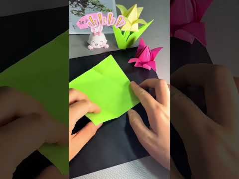 DIY paper craft flowers home decorations gift idea #foryou #tiktok #fyp #gift #craft