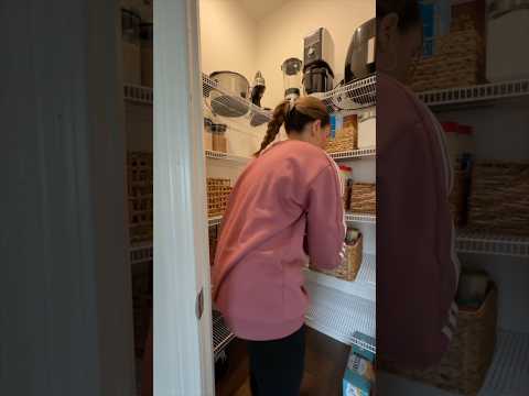 EXTREME pantry organization #pantryorganization #kitchenorganization